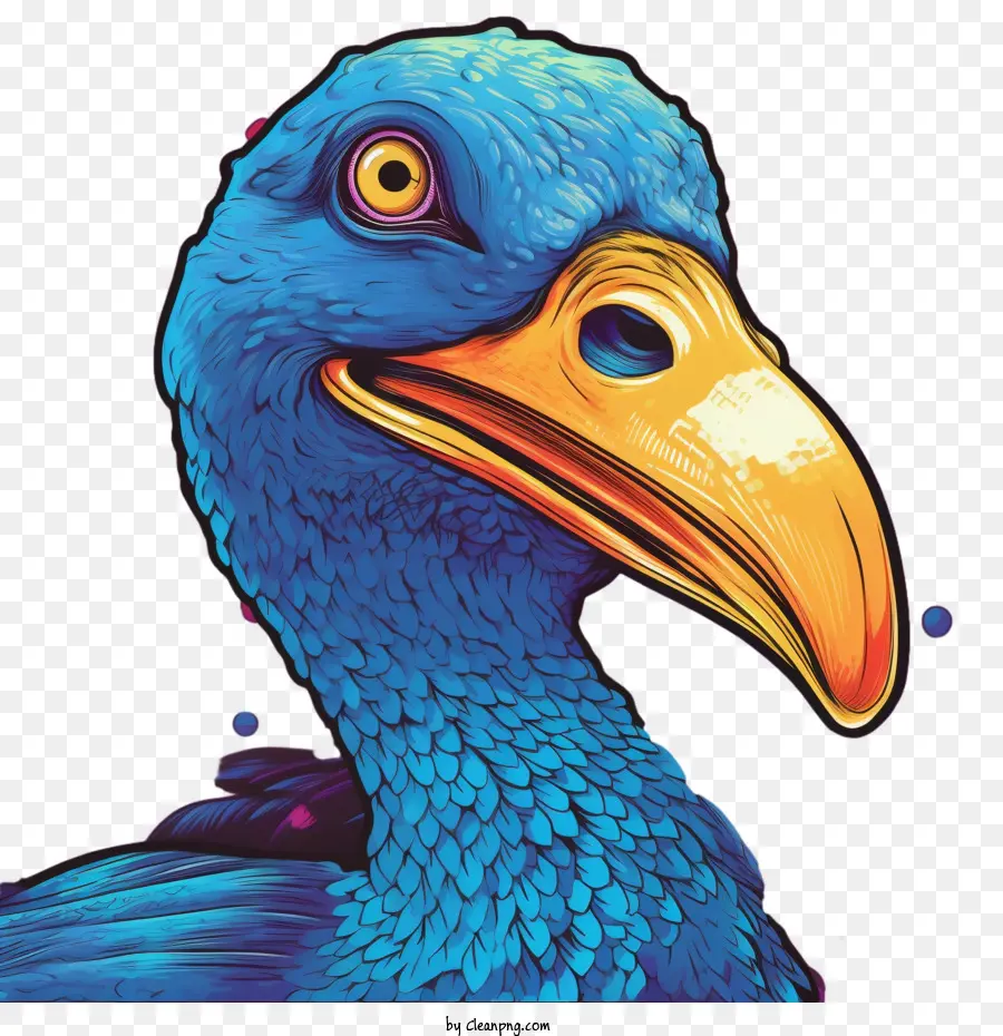 Додо，Синяя птица PNG