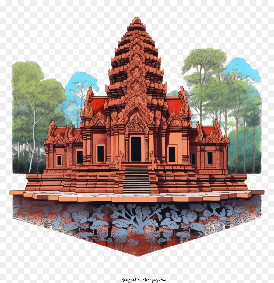 Камбоджа，Храм PNG