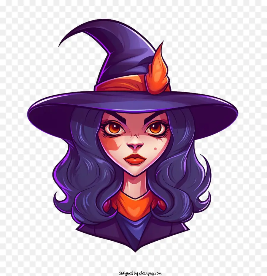 ведьма，Хэллоуин PNG