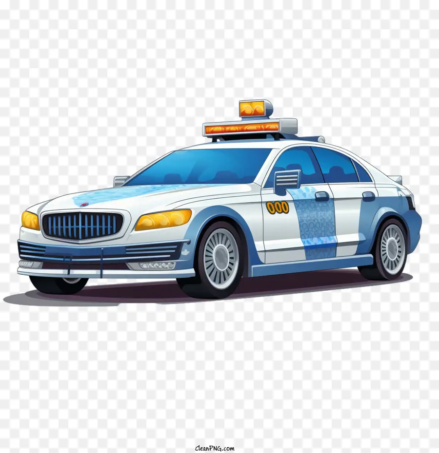 Полицейский автомобиль，патрульная машина PNG