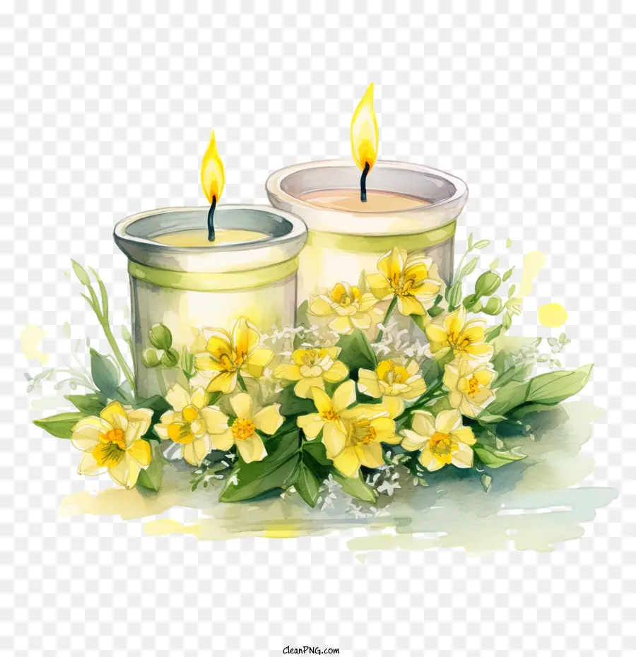 цитронеллы свечи，Свеча PNG
