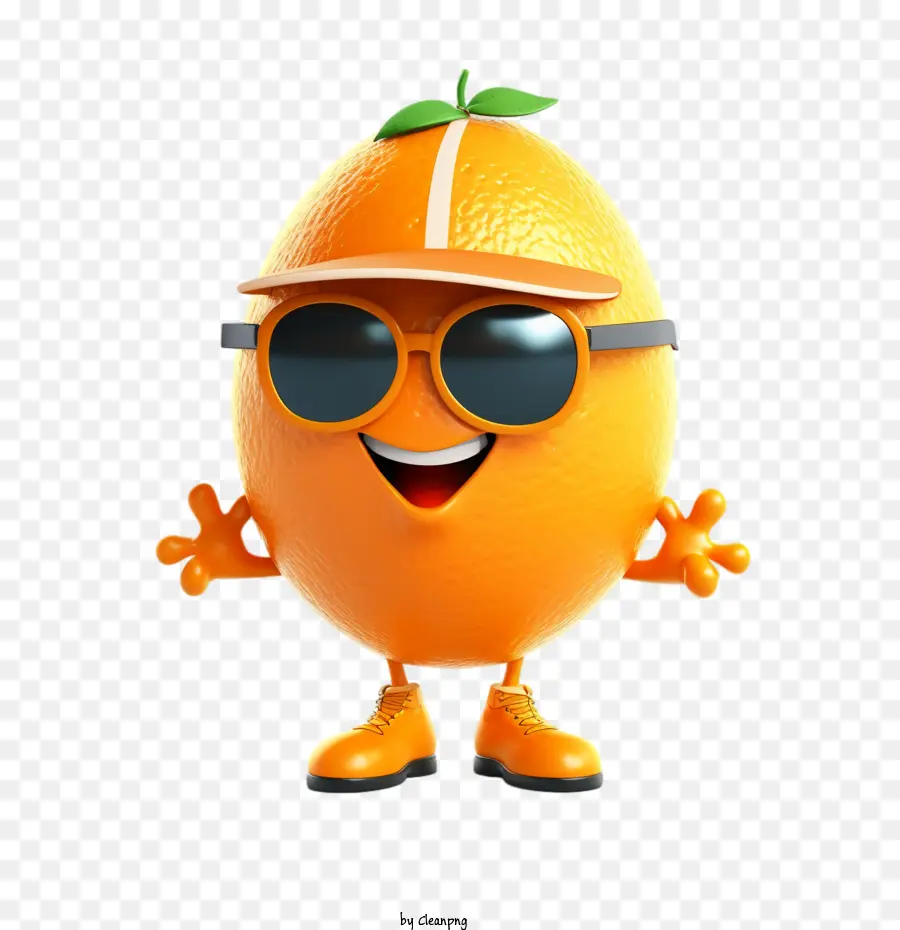 оранжевый，мультипликационный оранжевый PNG
