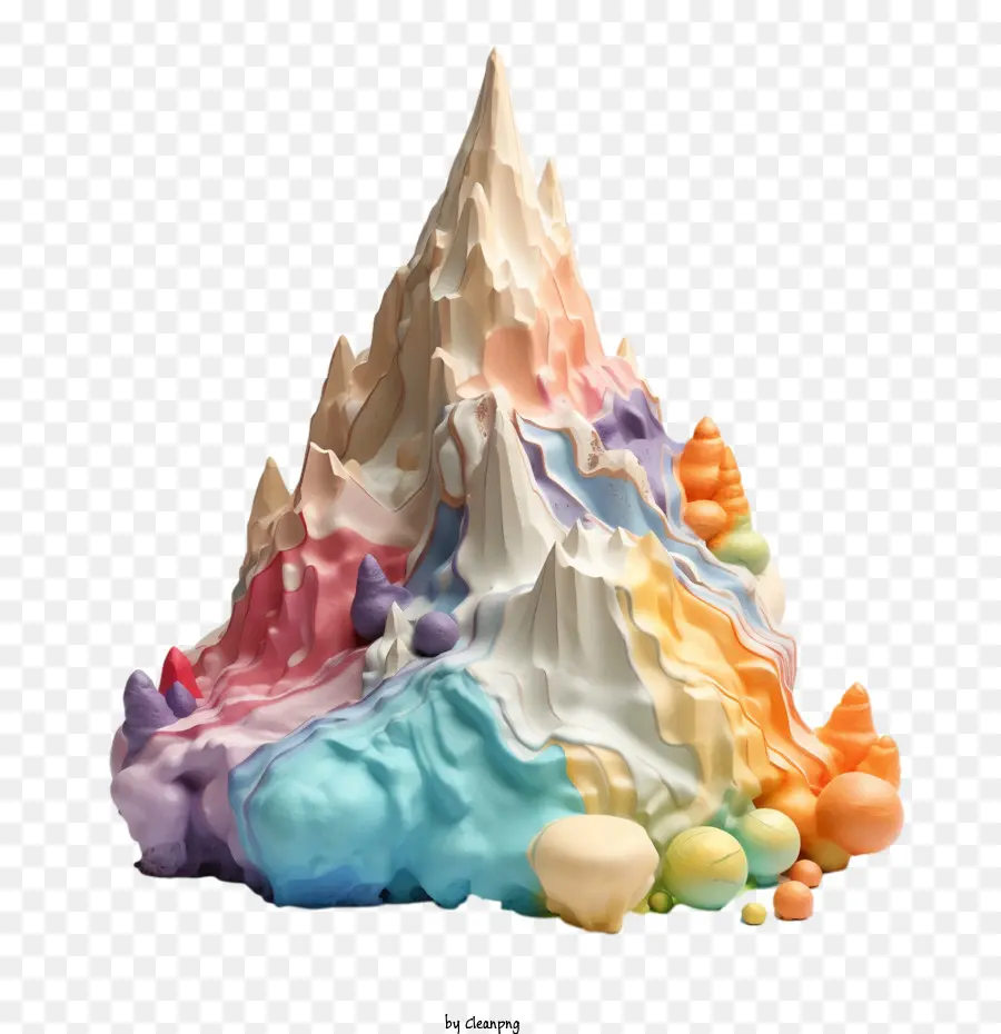 Гора мороженого，Горы PNG