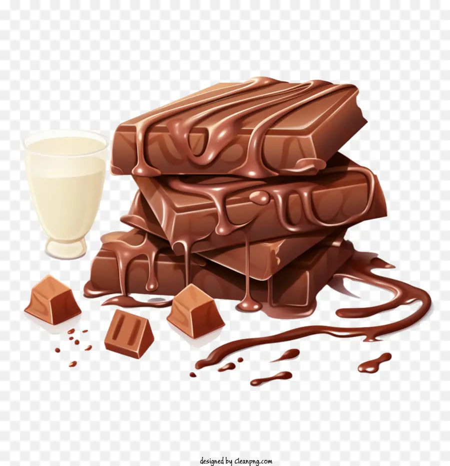 молочный шоколад，Шоколад PNG