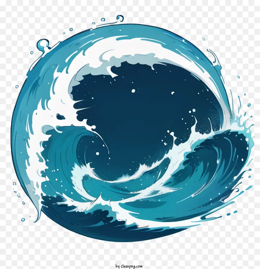 океанская волна，океан PNG