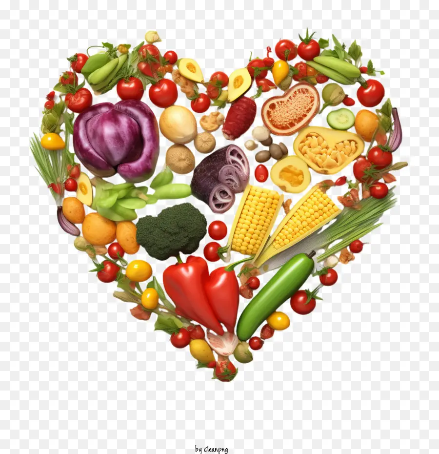 Всемирный день продовольствия，Пищевое сердце PNG