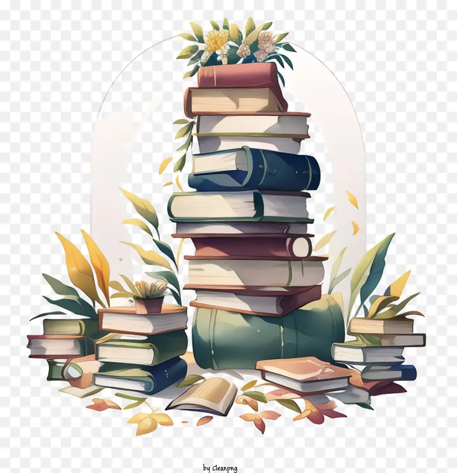 книги，Библиотека PNG