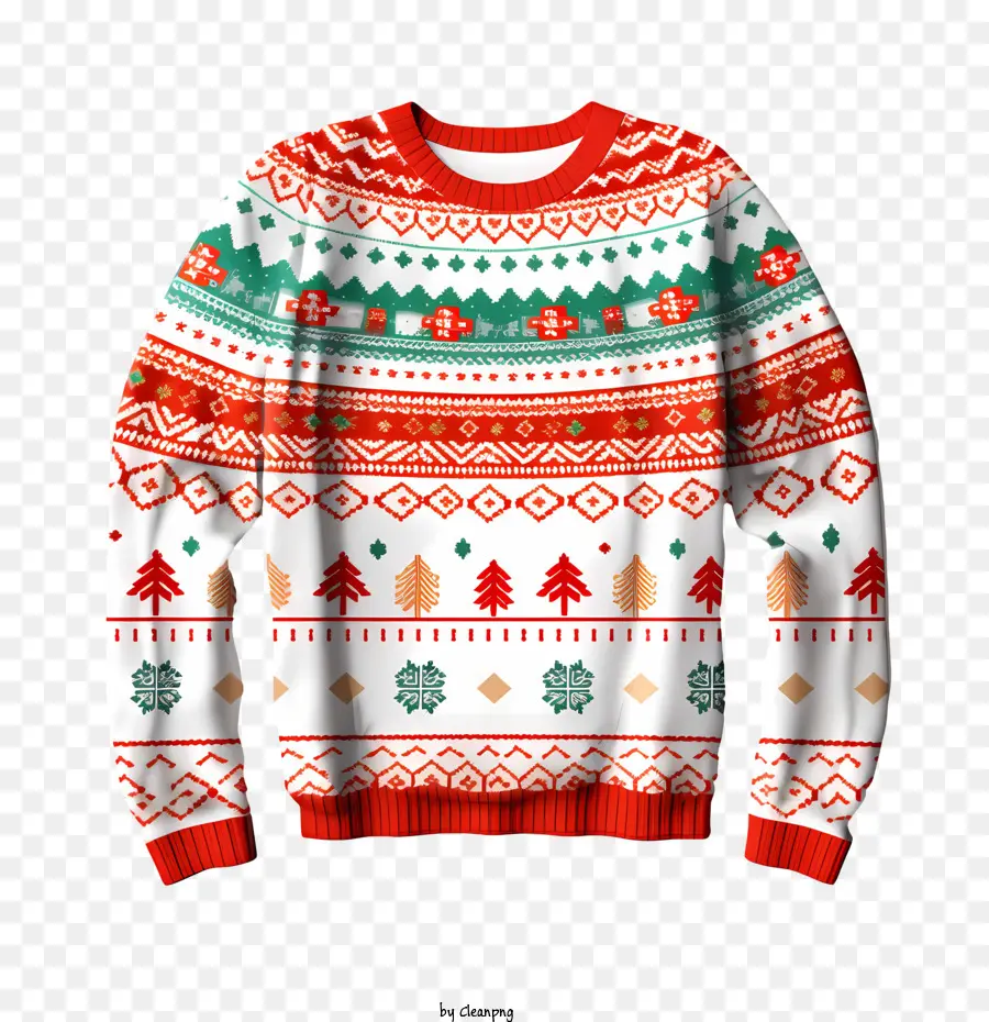 уродский день свитер，Рождественский свитер PNG