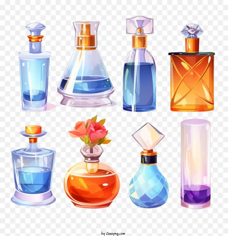 Perfume Bottle，бутылка духов PNG