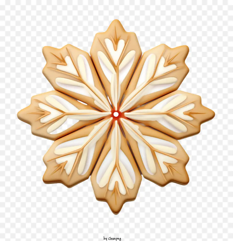 рождественское печенье，Рождественское снежилочное печенье PNG