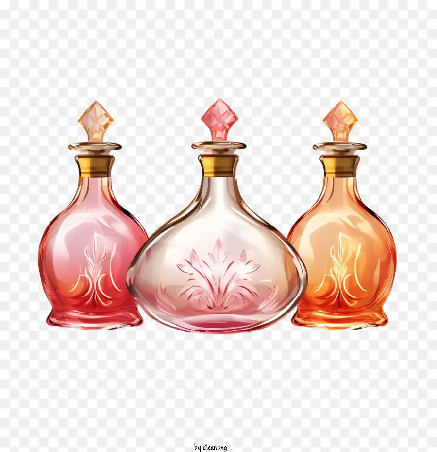 Perfume Bottle，Флаконы PNG