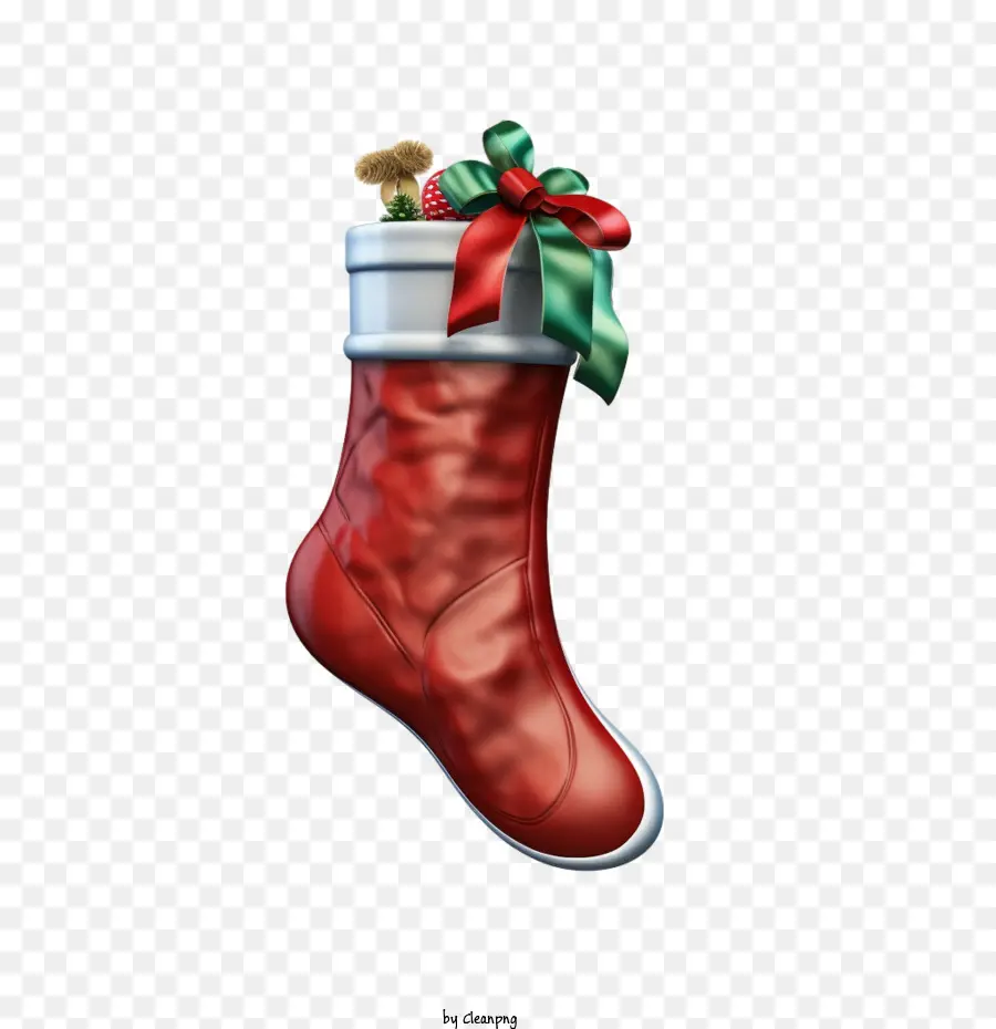 Рождественские Чулки，рождественские носки PNG