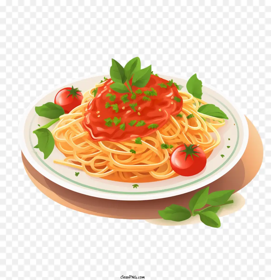 Спагетти，Соус PNG