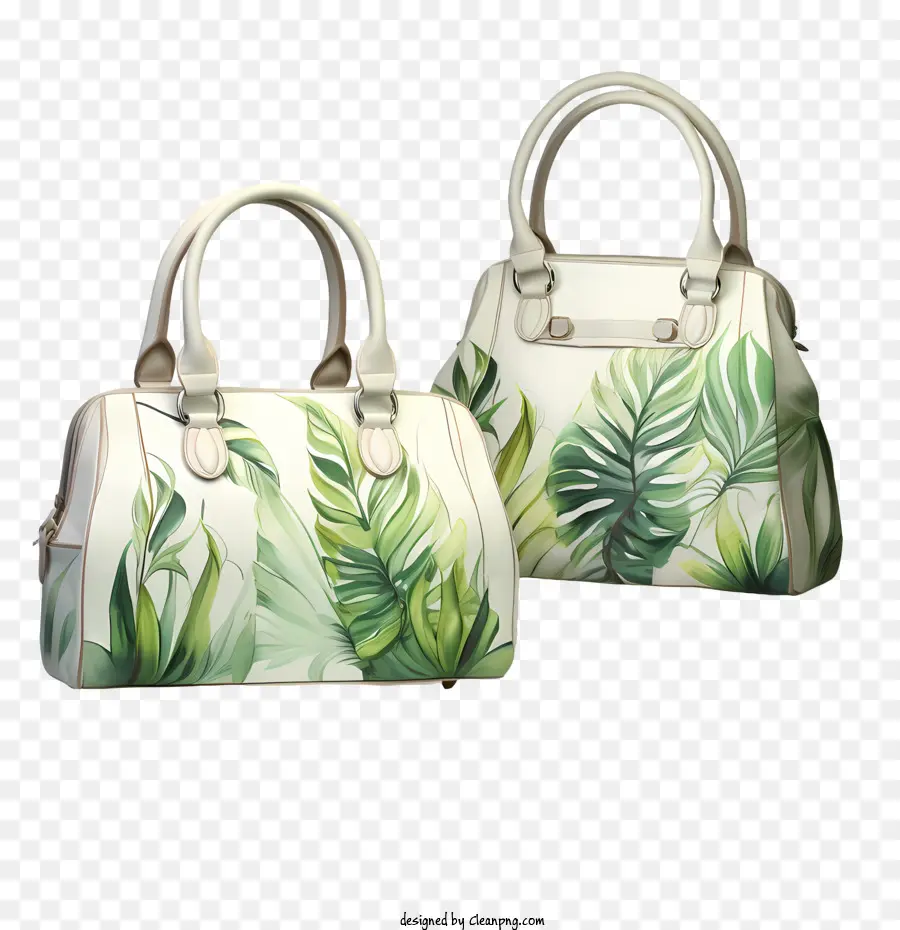 день сумочка，тропические листья PNG
