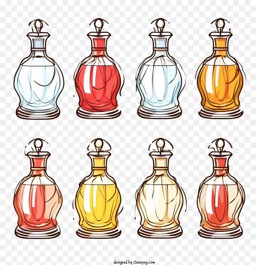 Perfume Bottle，ароматные бутылки PNG