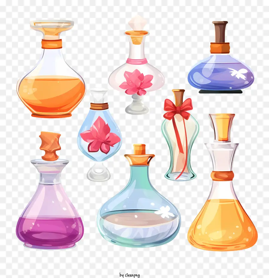 Perfume Bottle，духи PNG