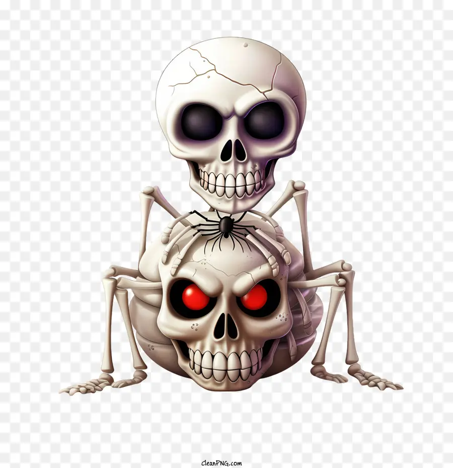 череп，Скелет PNG