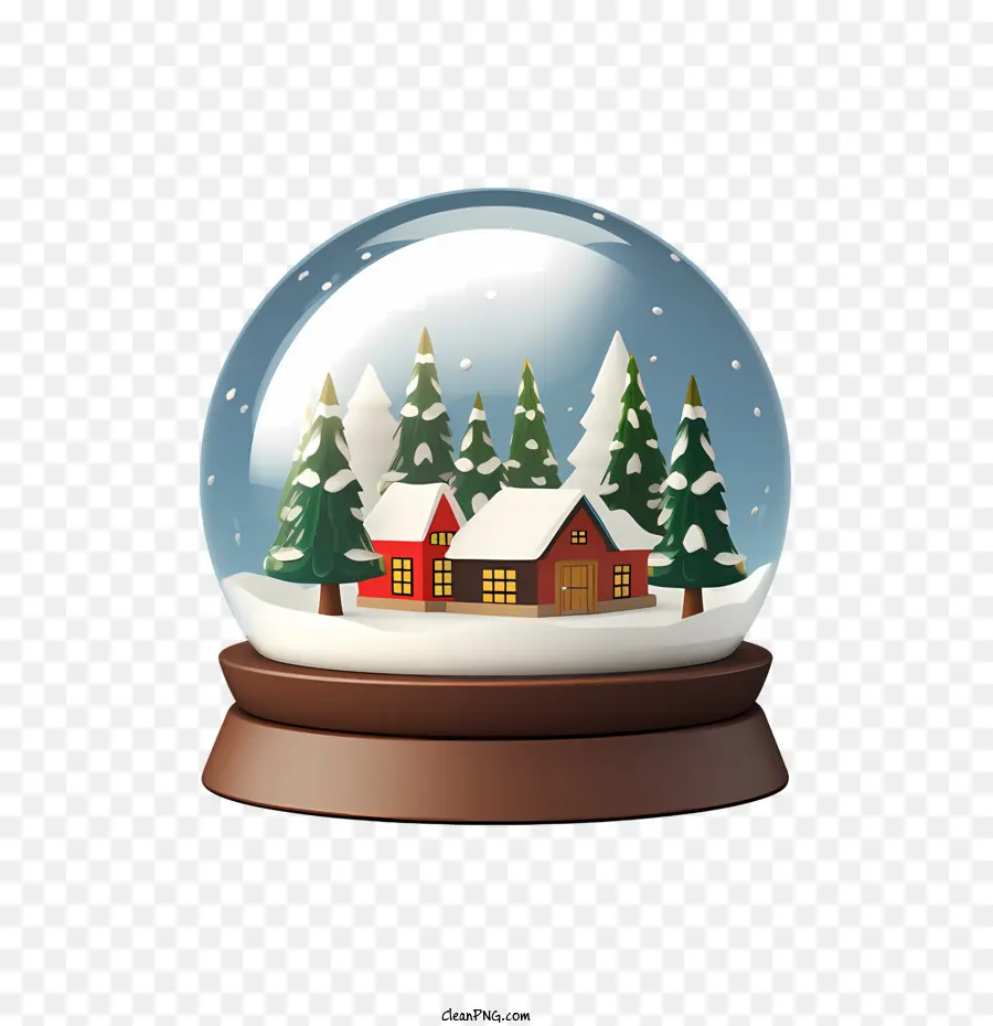 Рождественский снежный мяч，снежный шар PNG