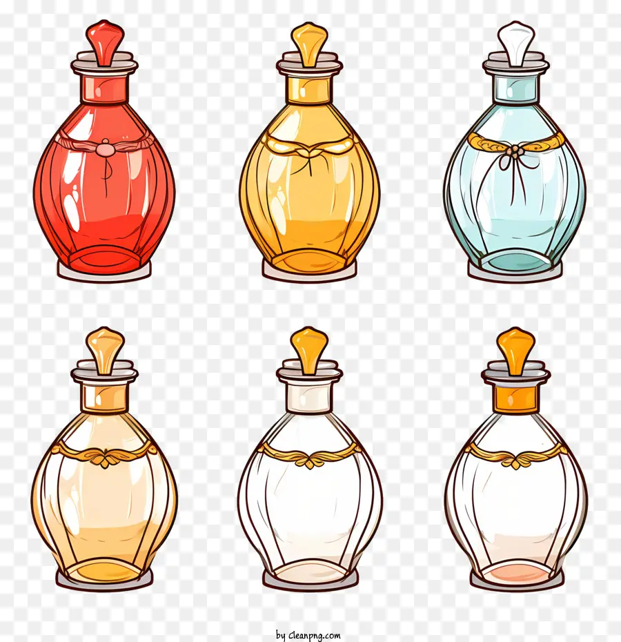 Perfume Bottle，Флаконы PNG