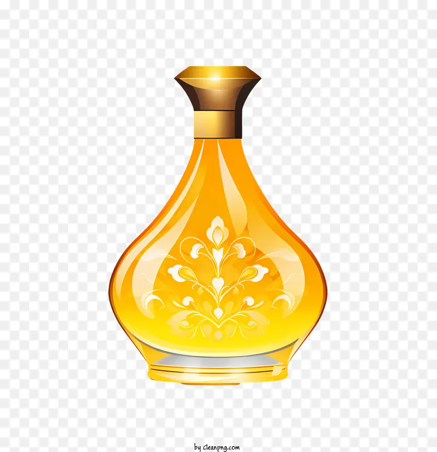 Perfume Bottle，Золото PNG