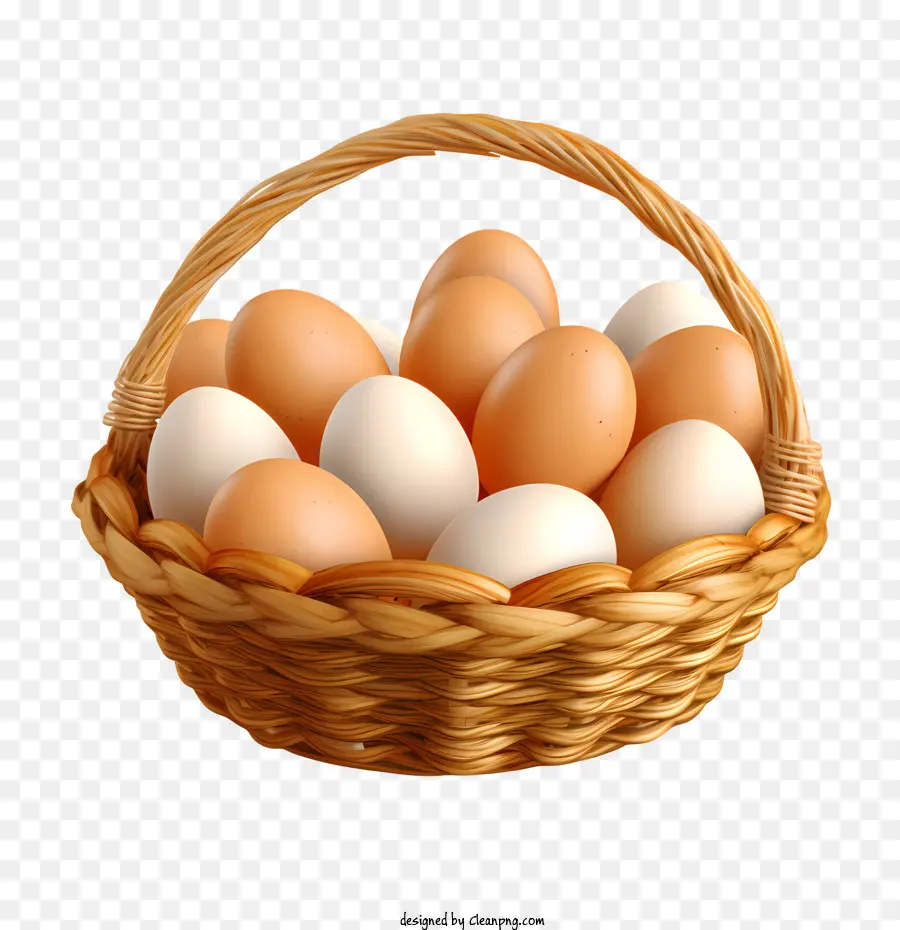 Eggs，Корзина Яйцо PNG