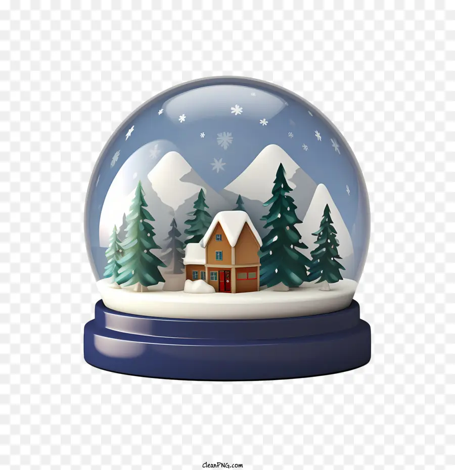 Рождественский снежный мяч，Рождество PNG