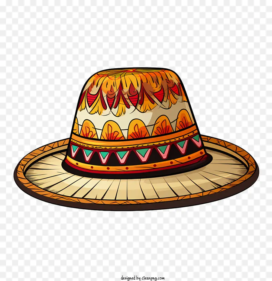 мексиканские сомбреро，Шляпа PNG