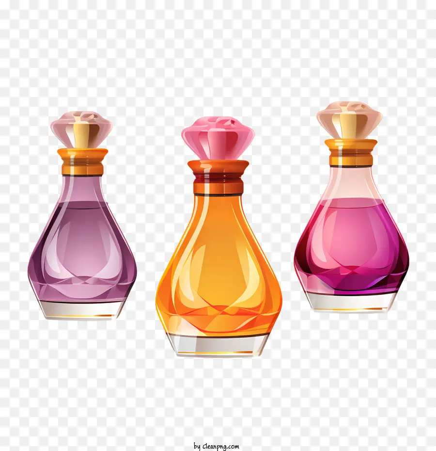 Perfume Bottle，Винтажная бутылка PNG