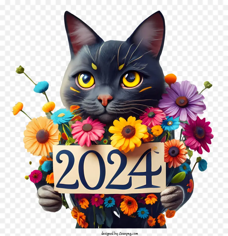 С Новым 2024 годом，Новый 2024 год PNG