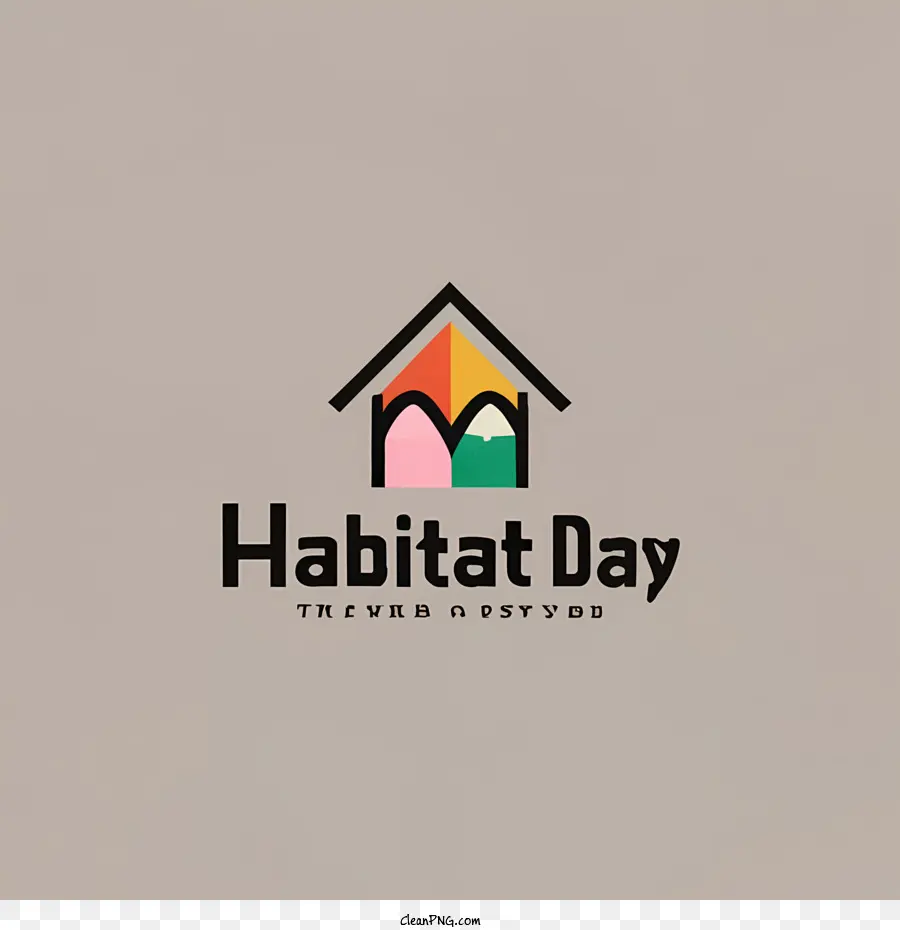 Всемирный День Хабитат，логотип PNG