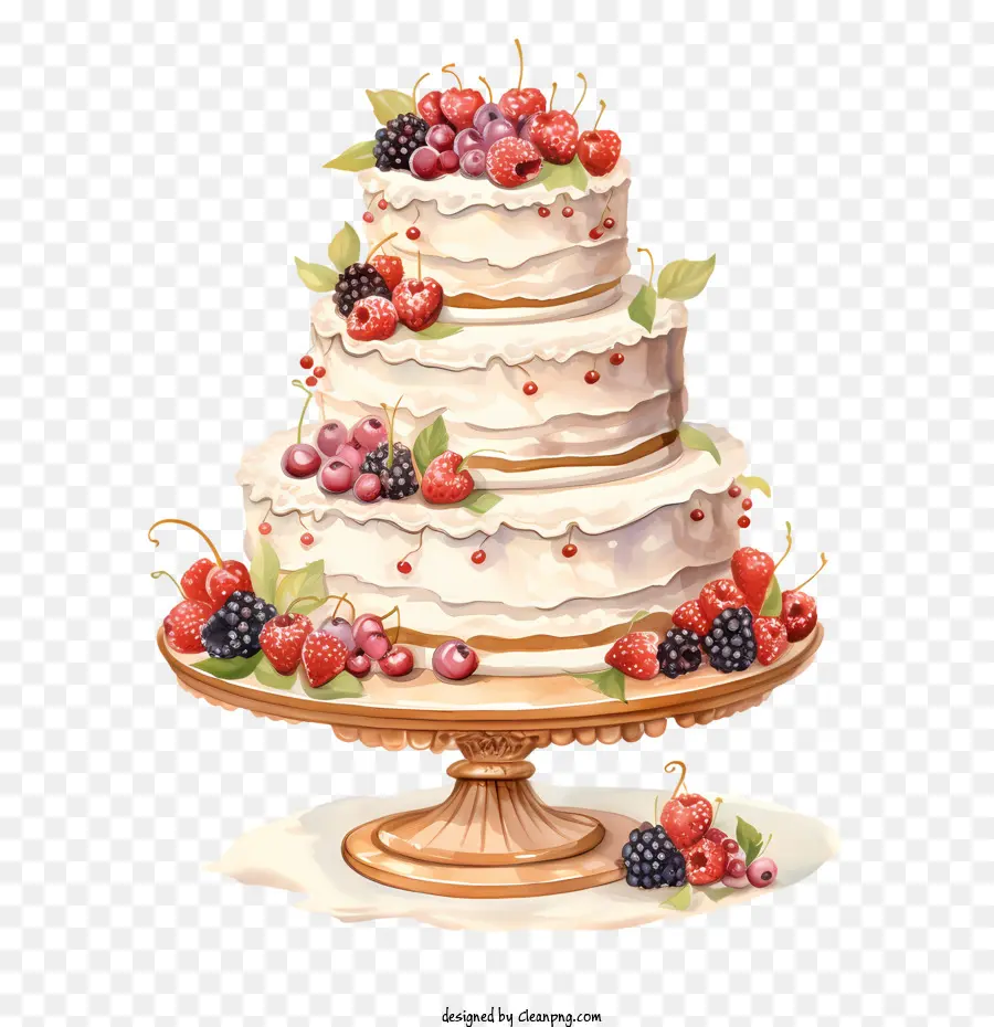 Свадебный торт，Торт PNG