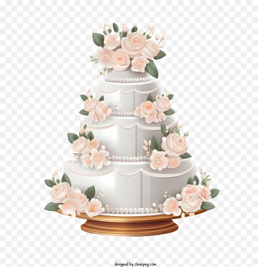 Свадебный торт，Белый свадебный торт PNG