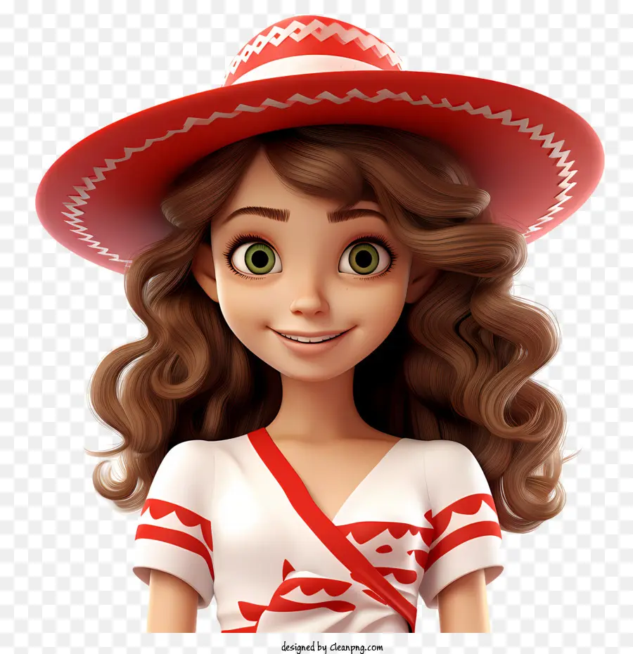 День независимости Мексики，Красная Шляпа PNG