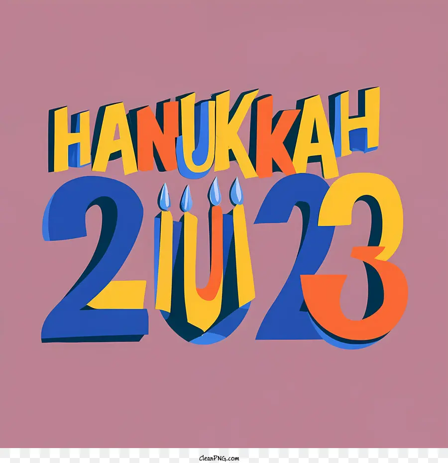 Ханука，Еврейский праздник PNG