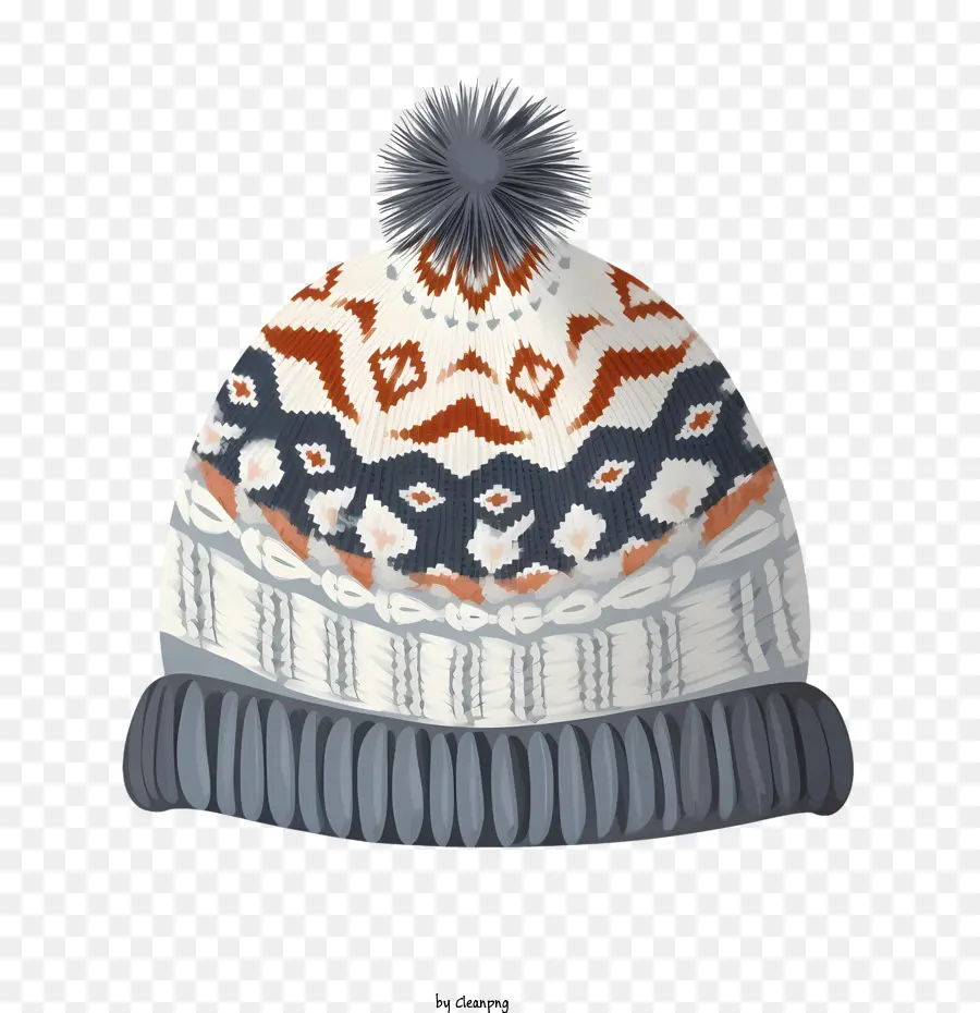 зимняя шапка，вязаная шапка PNG