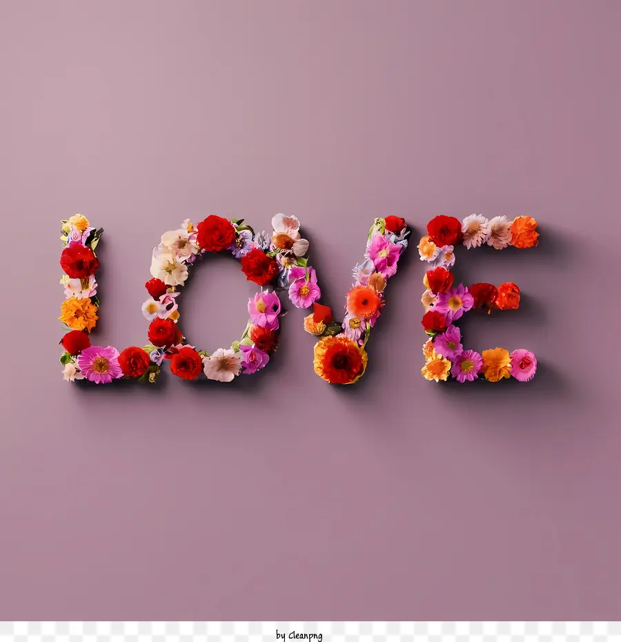 любовь，цветы PNG