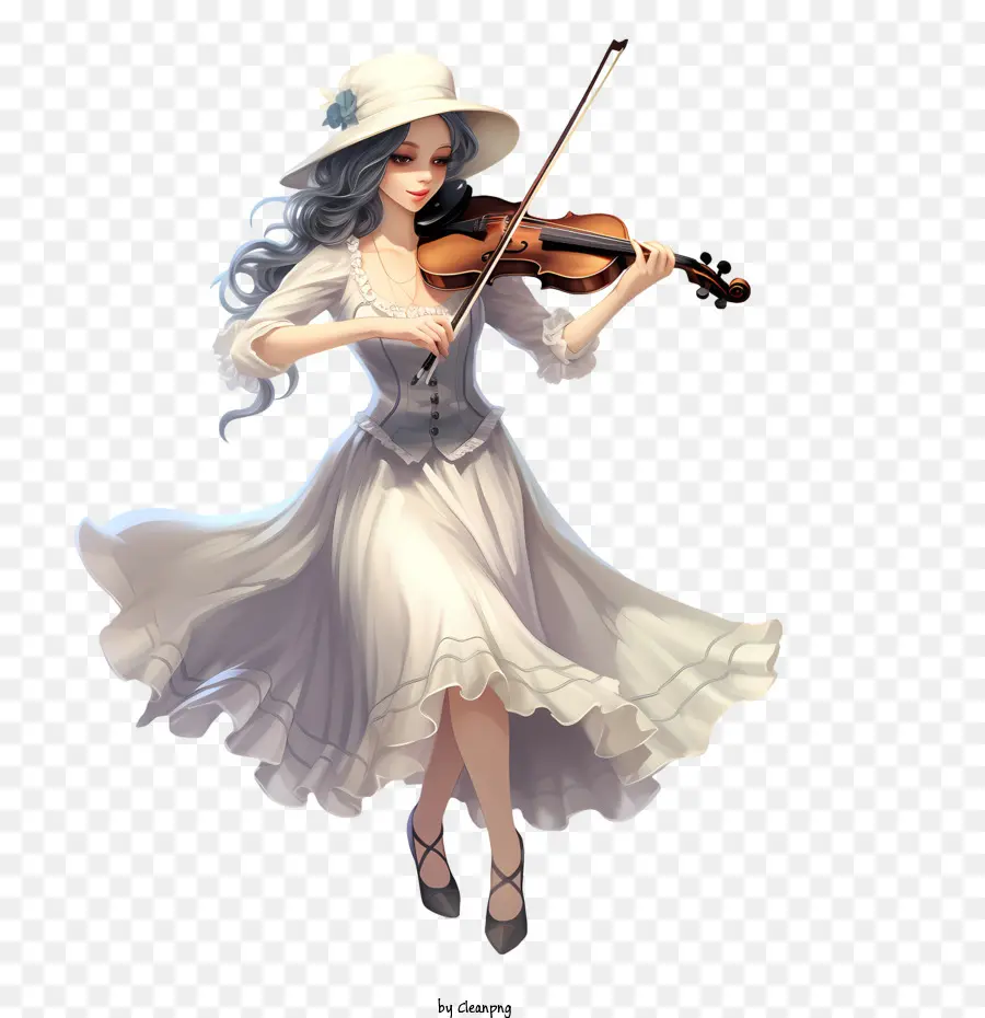 День скрипки，милые PNG