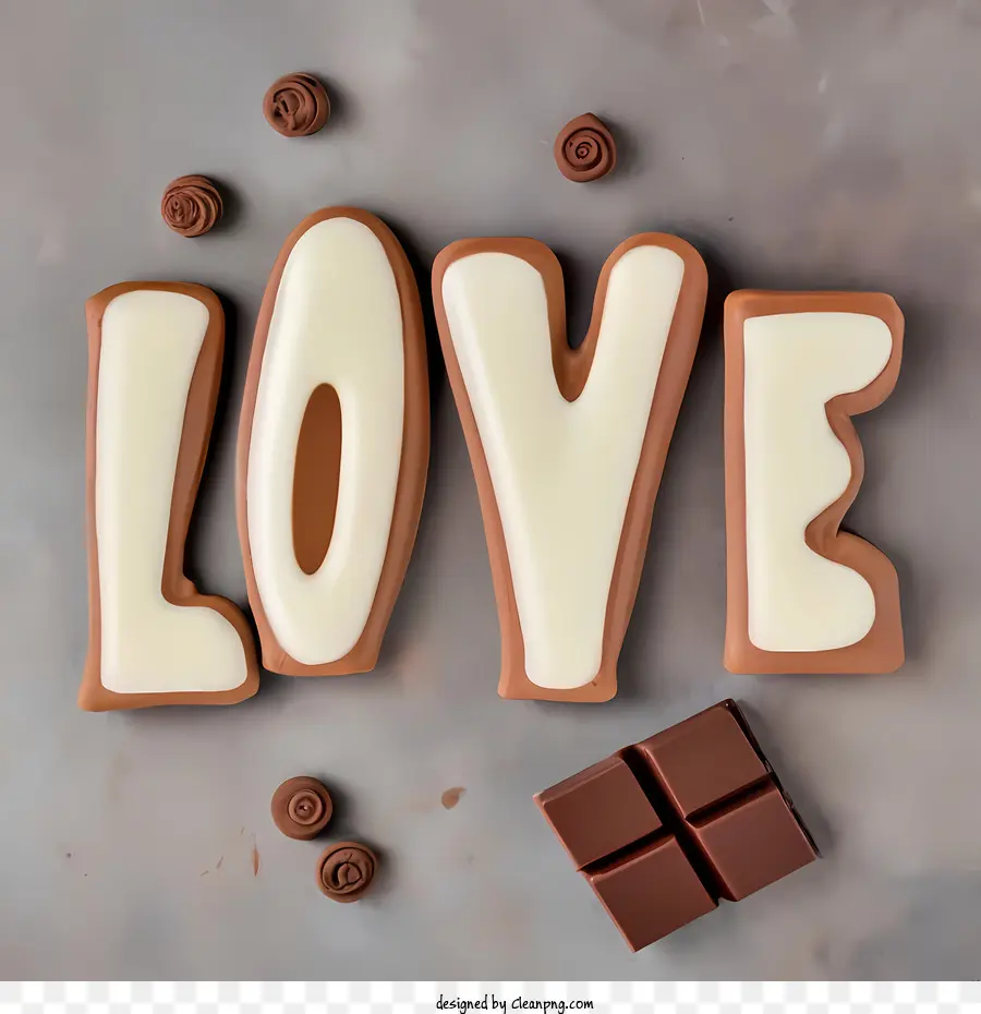 любовь，такие как молочный шоколад PNG