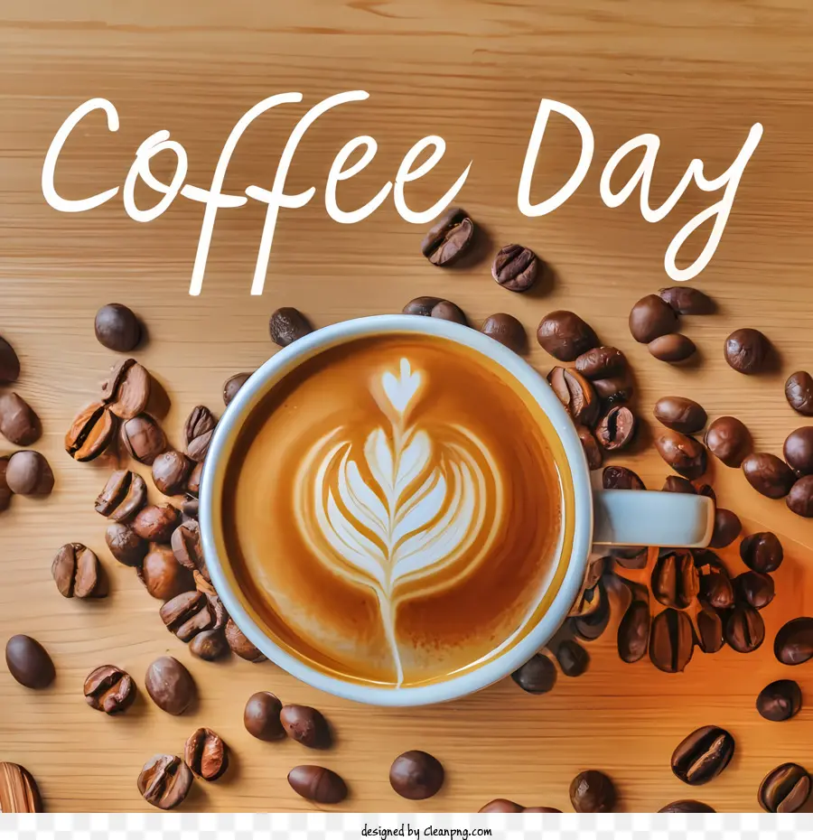 Международный День Кофе，кофе день PNG