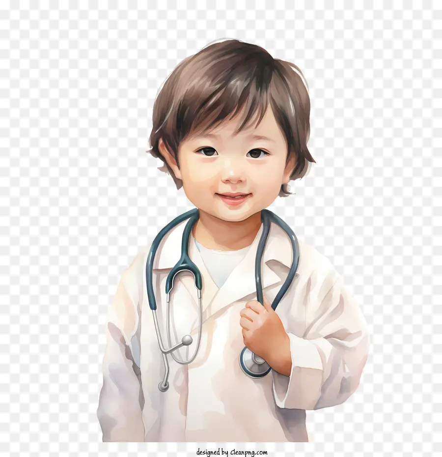 День здоровья детей，врач PNG