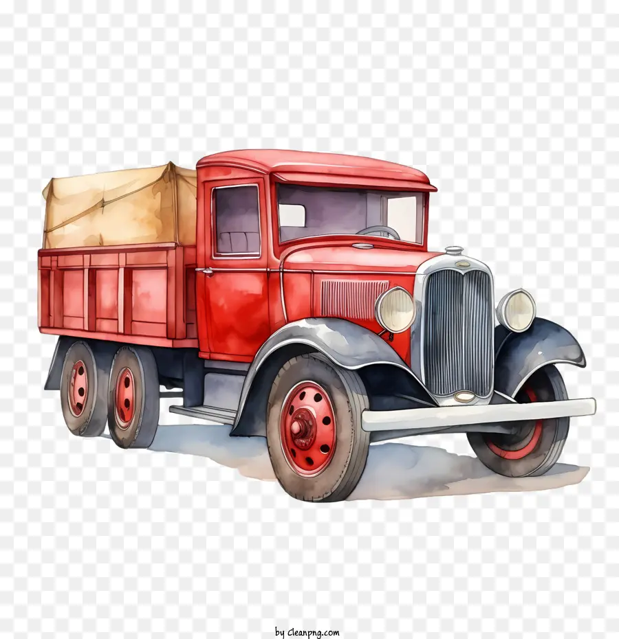 Винтажный грузовик，Грузовик PNG