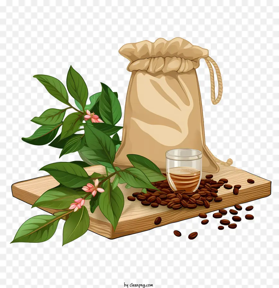 кофе в зернах，Pepper PNG