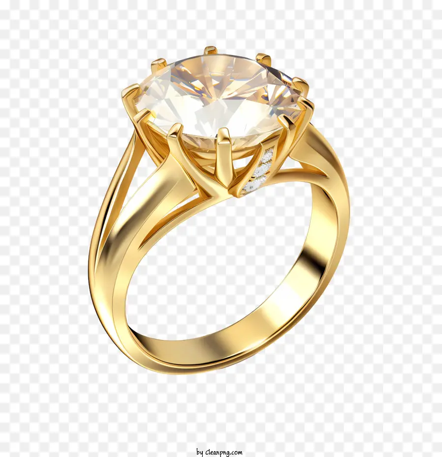 кольцо с бриллиантом，Алмаз PNG