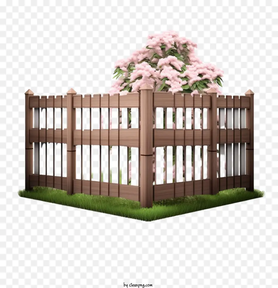 Деревянный сад забор，Забор PNG