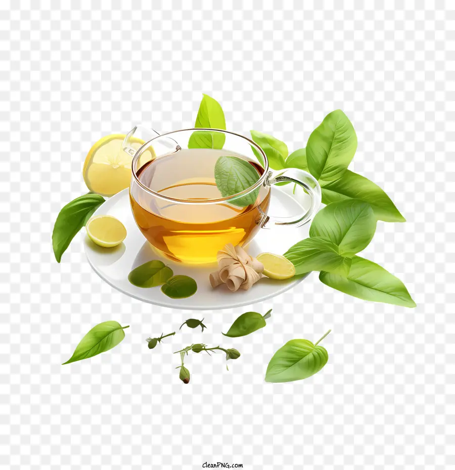 Международный день чая，Green Tea PNG