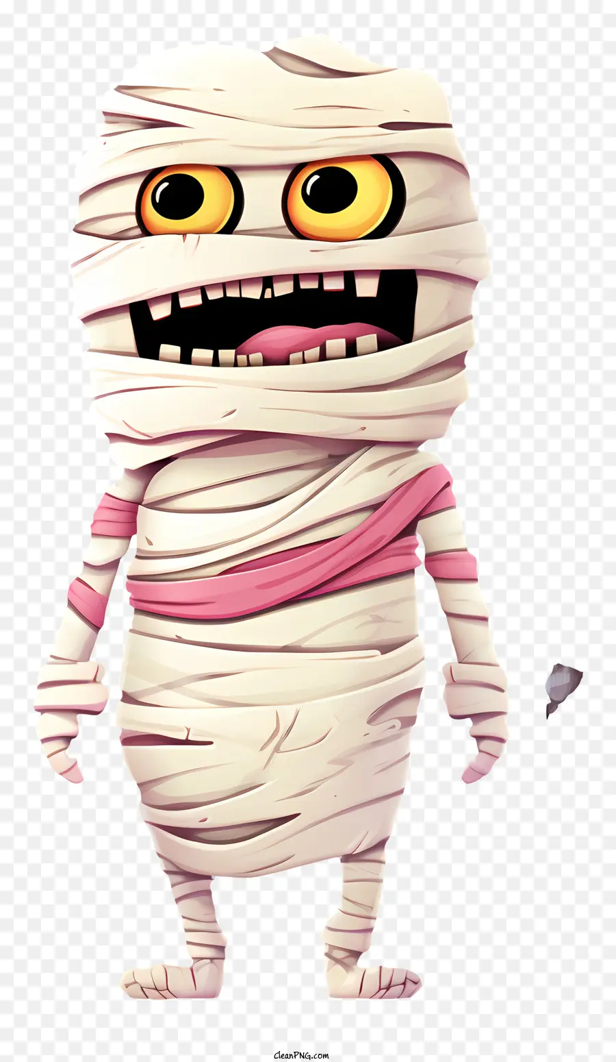 Мультихозяйственный персонаж，костюм мумии PNG