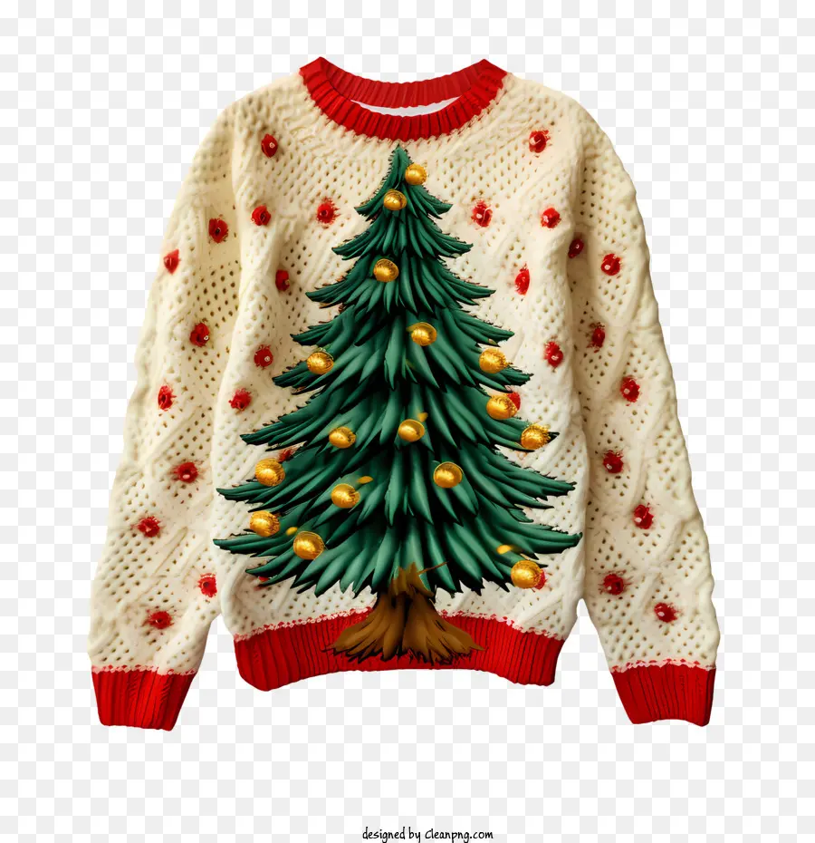 Рождественский свитер，уродливые свитер PNG