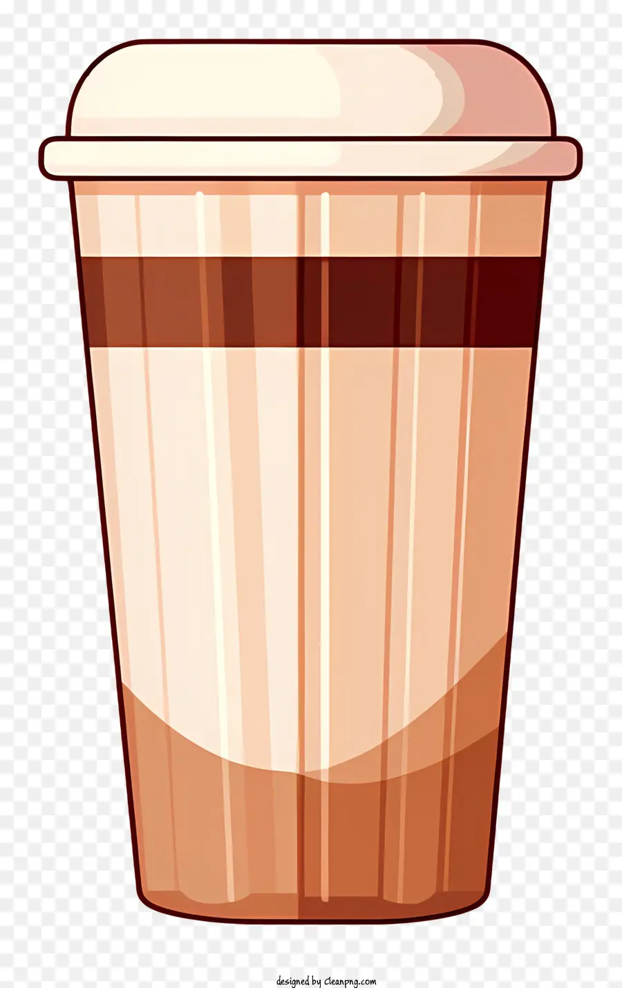 коричневая бумажная чашка，Одноразовая бумажная чашка PNG