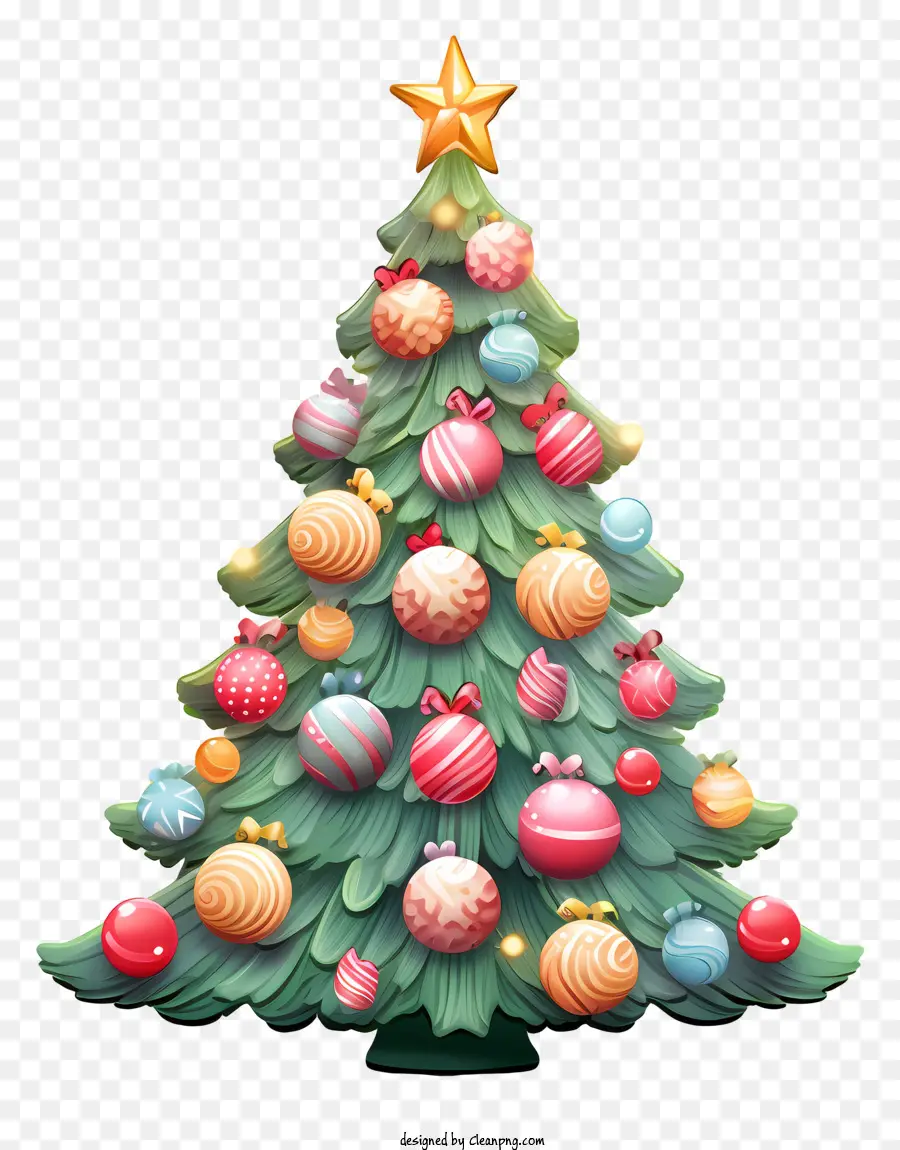 Рождественская Елка Украшения，Christmas Ornaments PNG