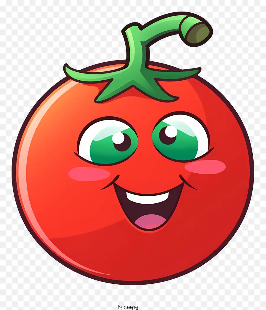 Помидор，улыбающийся помидор PNG